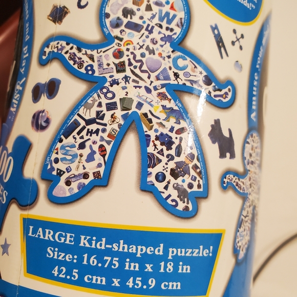 2/$10**Kids blue "I Spy" puzzle - Picture 3 of 4